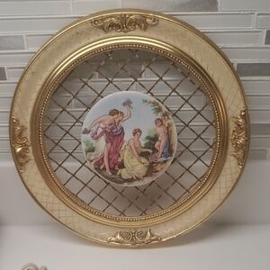 Vintage S.P. SOLOMONS Wall Art. 10in.